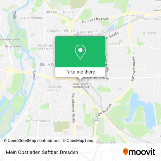 Карта Mein Obstladen Saftbar