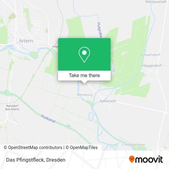 Карта Das Pfingstfleck