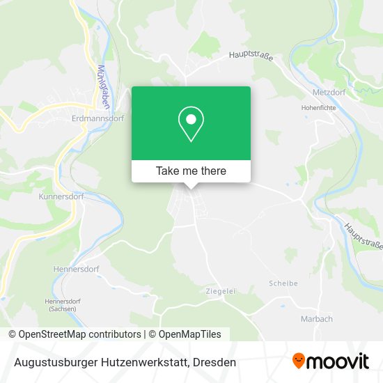 Карта Augustusburger Hutzenwerkstatt