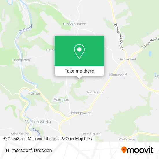 Карта Hilmersdorf