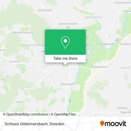 Карта Schloss Untermerzbach