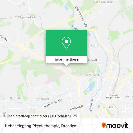Карта Nebeneingang Physiotherapie