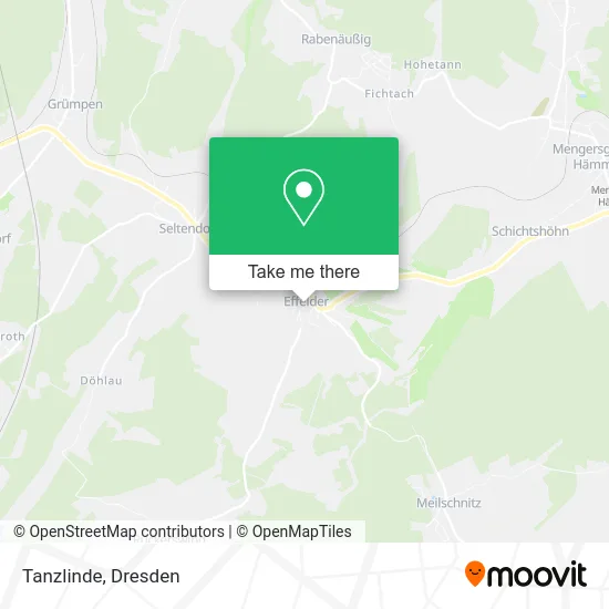 Карта Tanzlinde