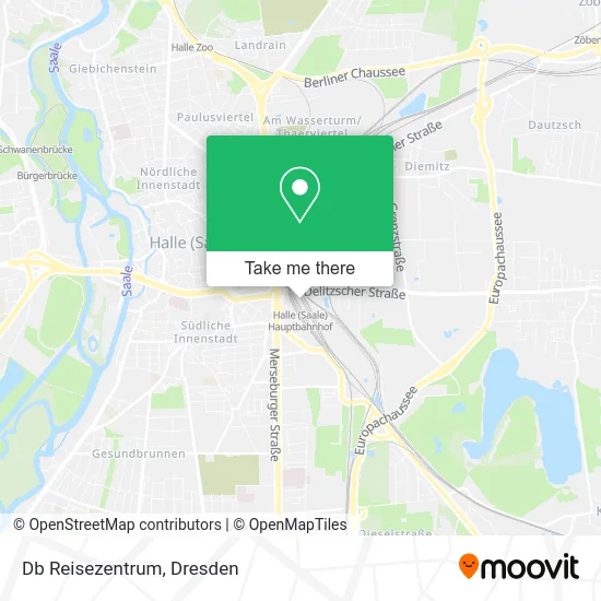 Карта Db Reisezentrum