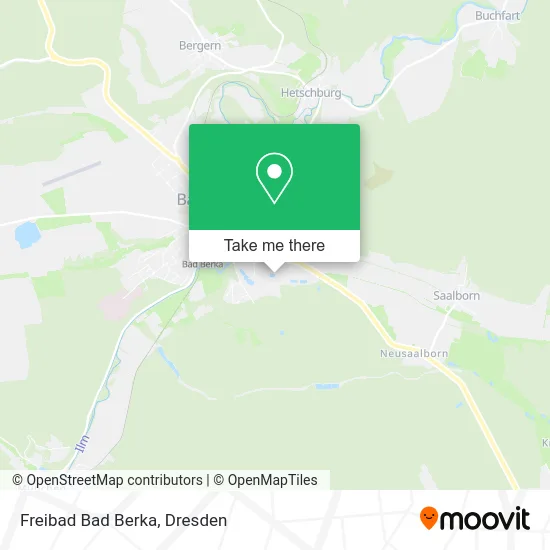 Карта Freibad Bad Berka