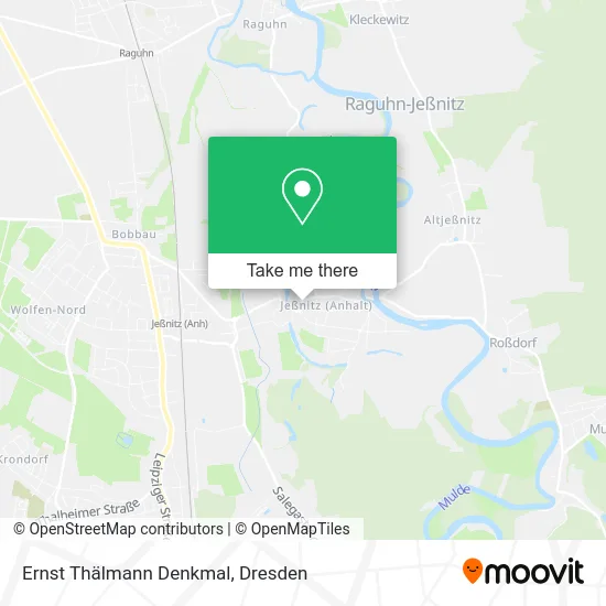Карта Ernst Thälmann Denkmal