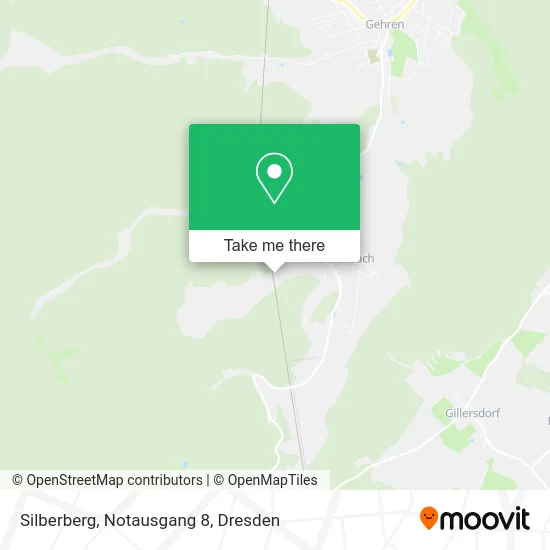 Карта Silberberg, Notausgang 8