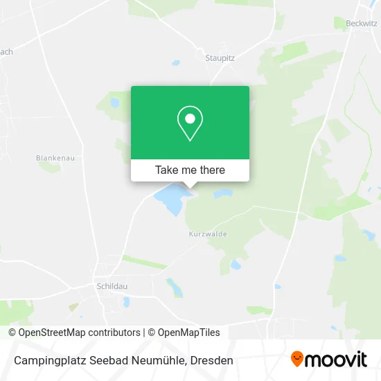 Карта Campingplatz Seebad Neumühle