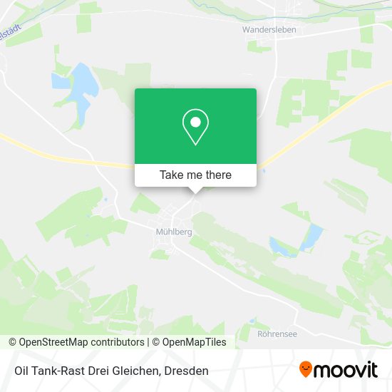 Карта Oil Tank-Rast Drei Gleichen