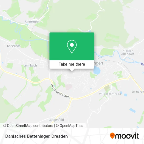 Карта Dänisches Bettenlager