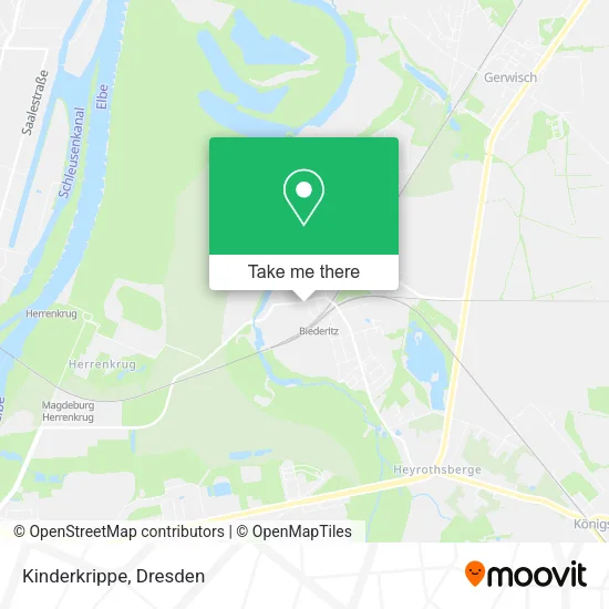 Карта Kinderkrippe