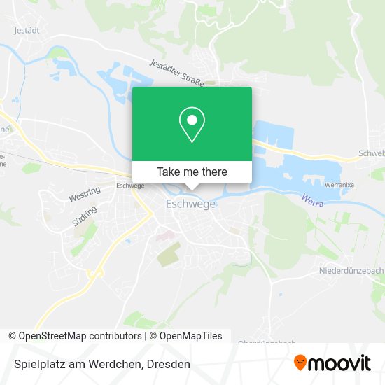 Карта Spielplatz am Werdchen