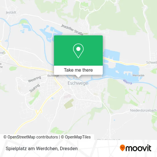 Карта Spielplatz am Werdchen