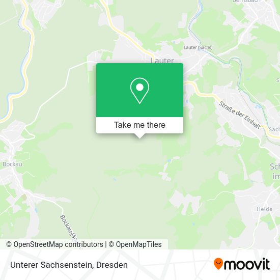 Карта Unterer Sachsenstein
