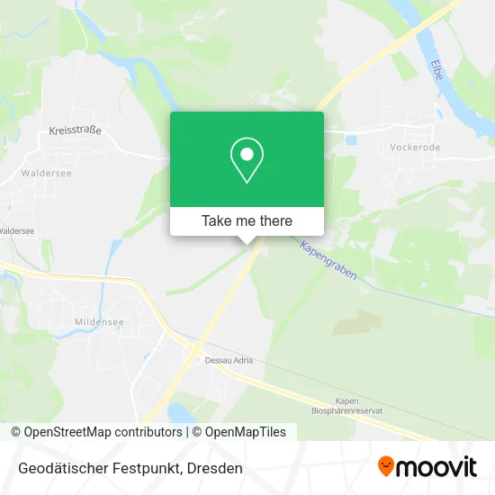 Карта Geodätischer Festpunkt
