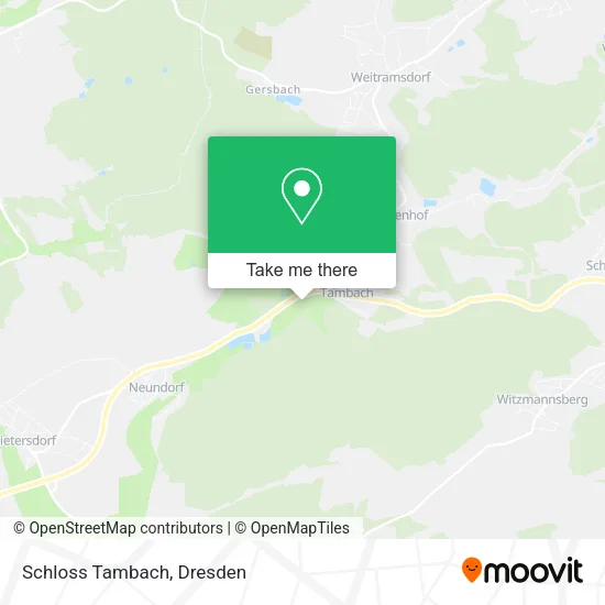 Карта Schloss Tambach