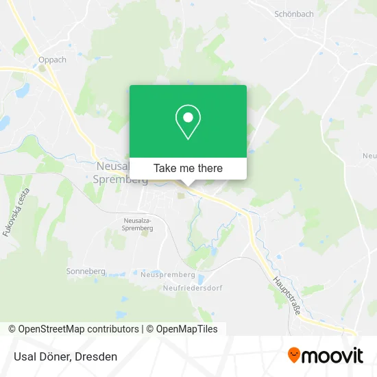 Карта Usal Döner