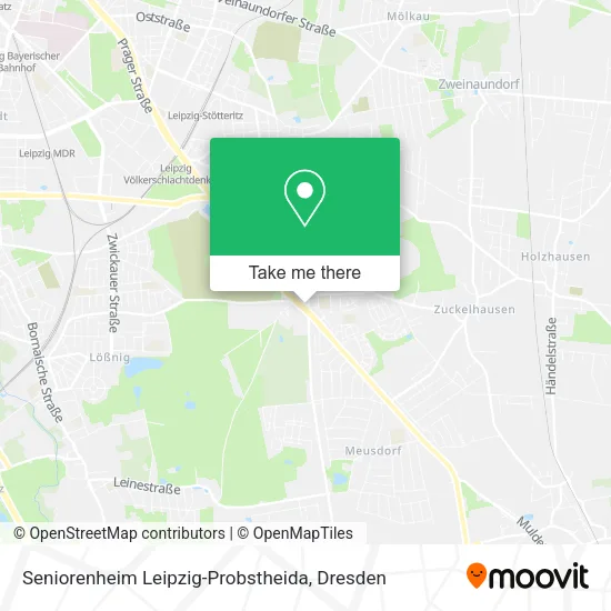 Карта Seniorenheim Leipzig-Probstheida