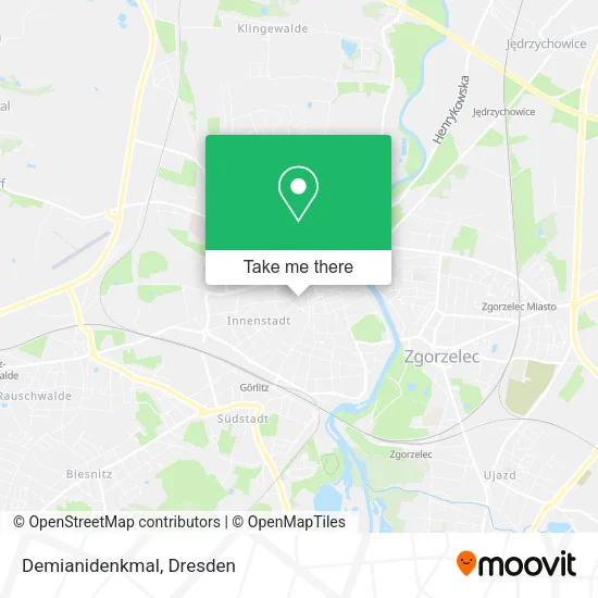 Карта Demianidenkmal