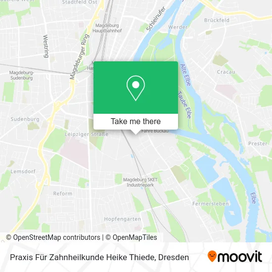 Карта Praxis Für Zahnheilkunde Heike Thiede