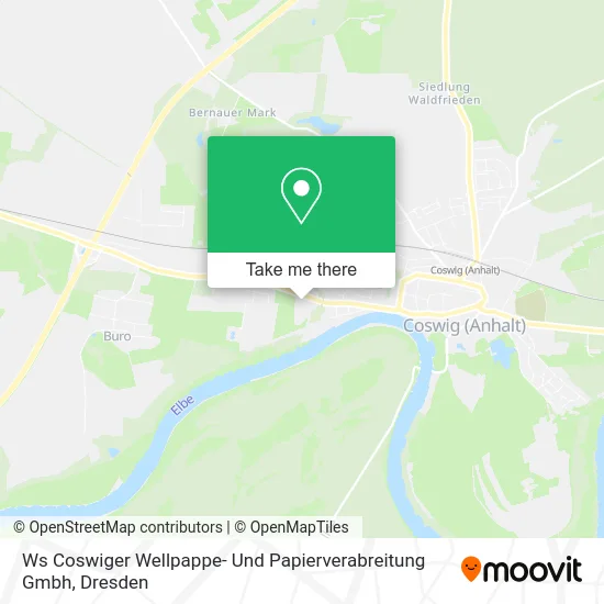 Ws Coswiger Wellpappe- Und Papierverabreitung Gmbh map
