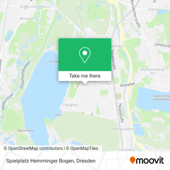 Карта Spielplatz Hemminger Bogen