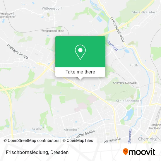 Карта Frischbornsiedlung