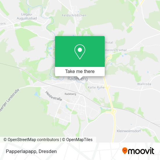 Карта Papperlapapp