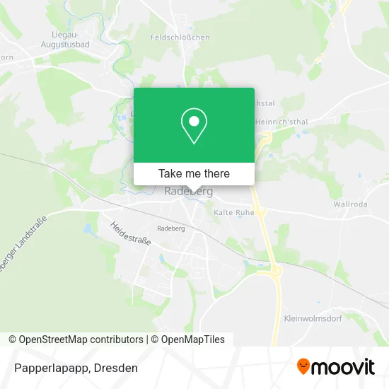Карта Papperlapapp