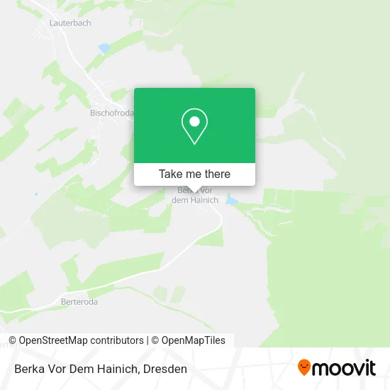 Карта Berka Vor Dem Hainich