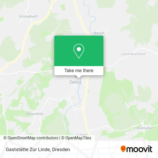 Карта Gaststätte Zur Linde