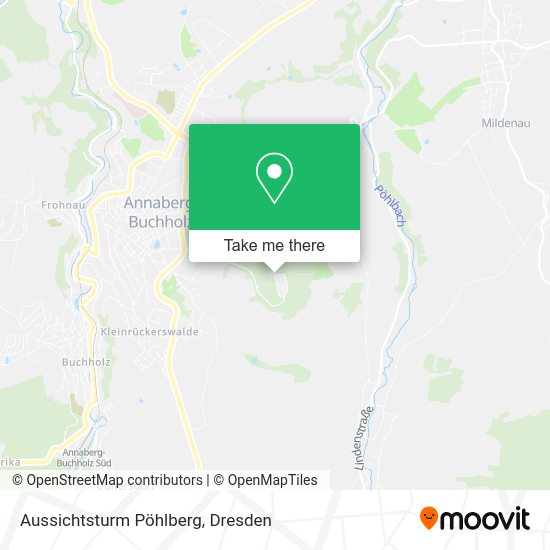 Карта Aussichtsturm Pöhlberg
