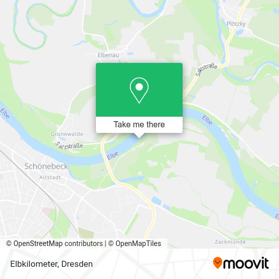 Карта Elbkilometer