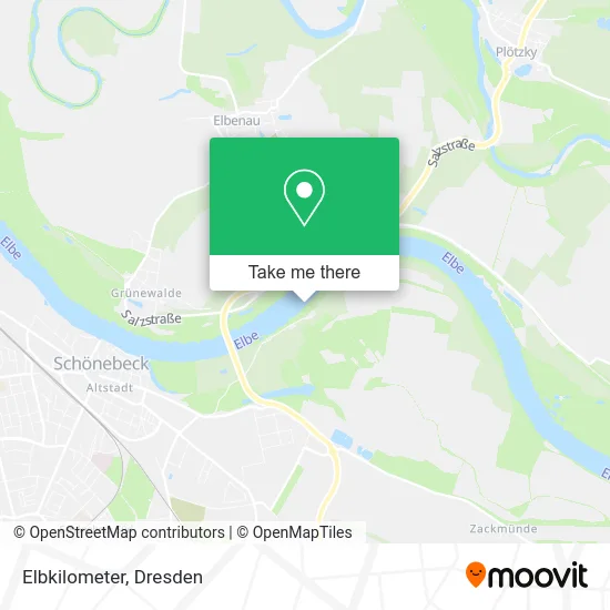 Карта Elbkilometer