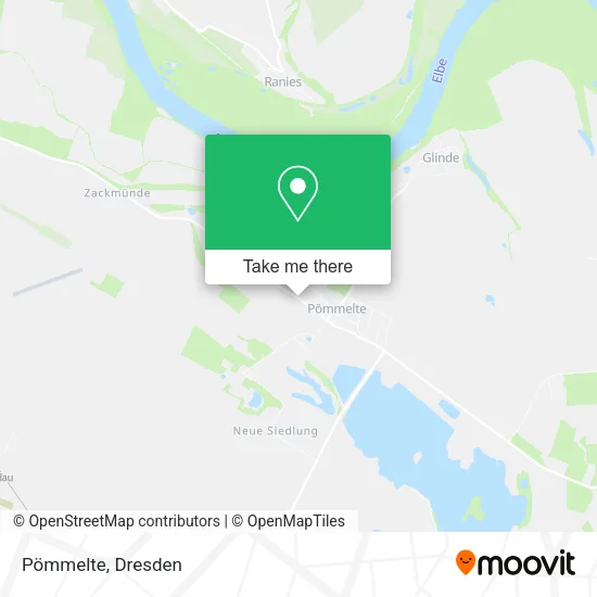 Карта Pömmelte