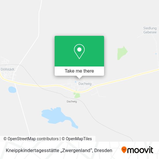 Карта Kneippkindertagesstätte „Zwergenland“