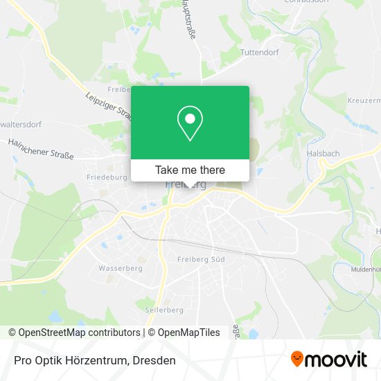 Карта Pro Optik Hörzentrum