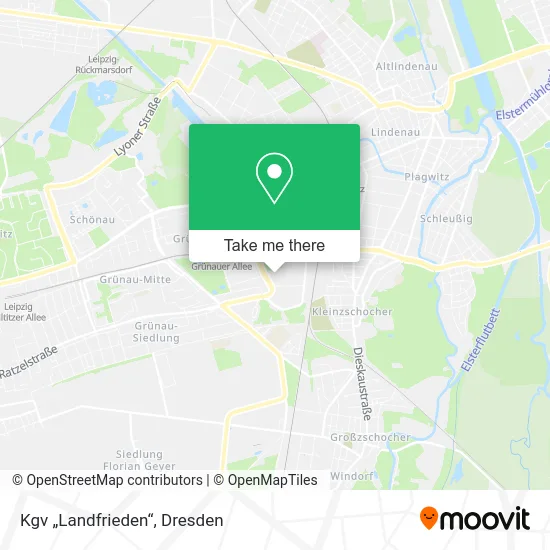 Карта Kgv „Landfrieden“