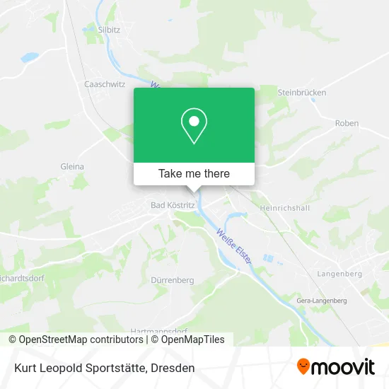 Карта Kurt Leopold Sportstätte
