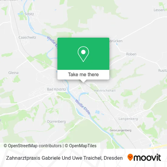 Карта Zahnarztpraxis Gabriele Und Uwe Traichel