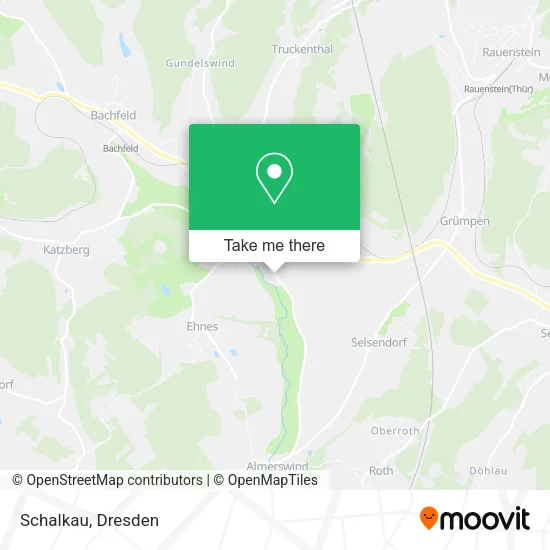 Карта Schalkau