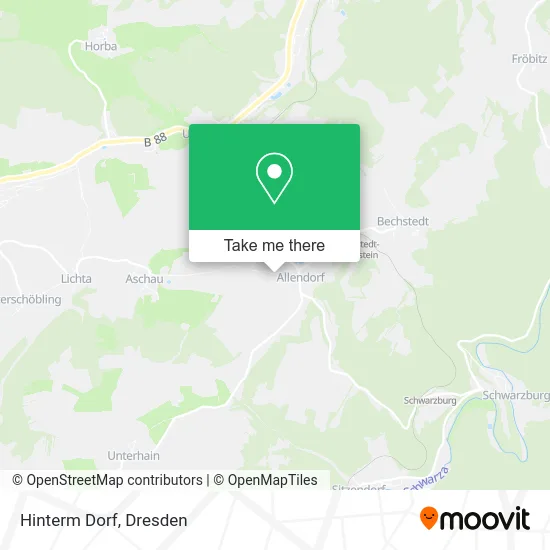 Карта Hinterm Dorf