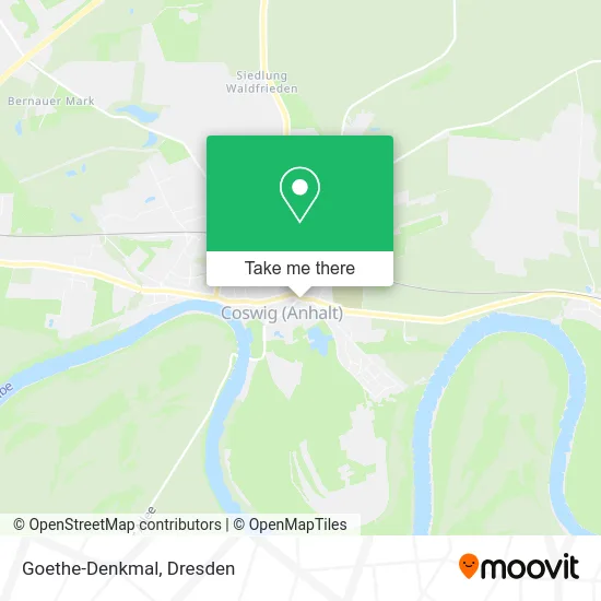 Карта Goethe-Denkmal