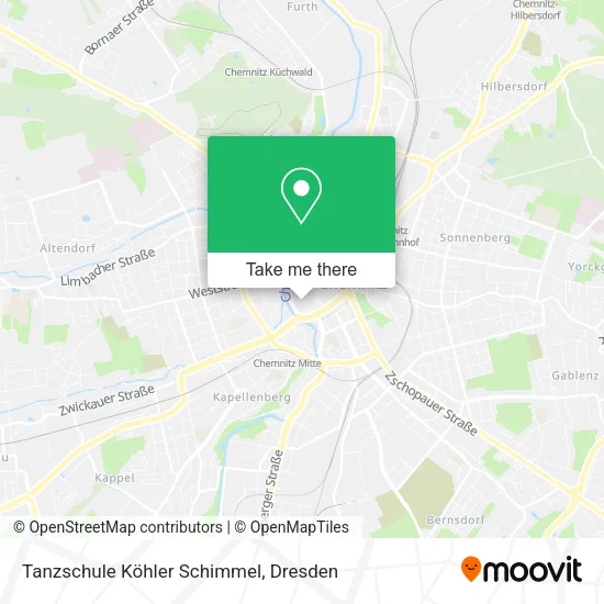 Карта Tanzschule Köhler Schimmel
