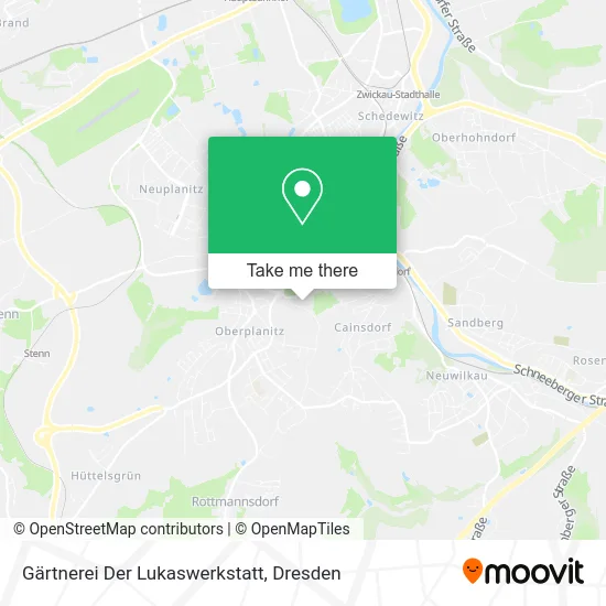 Карта Gärtnerei Der Lukaswerkstatt