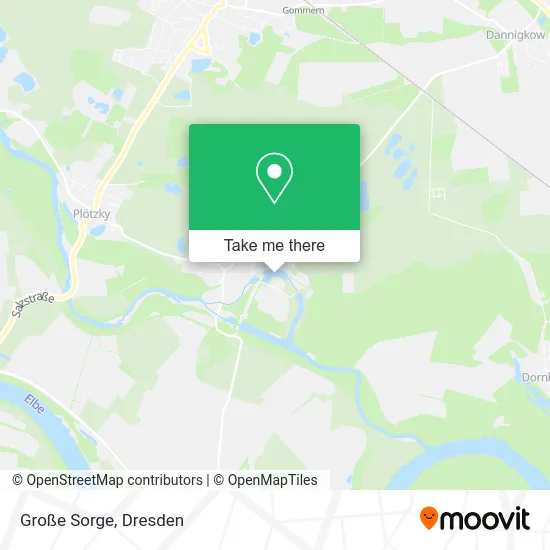 Карта Große Sorge