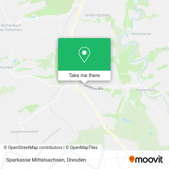 Карта Sparkasse Mittelsachsen