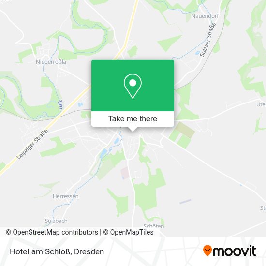 Карта Hotel am Schloß