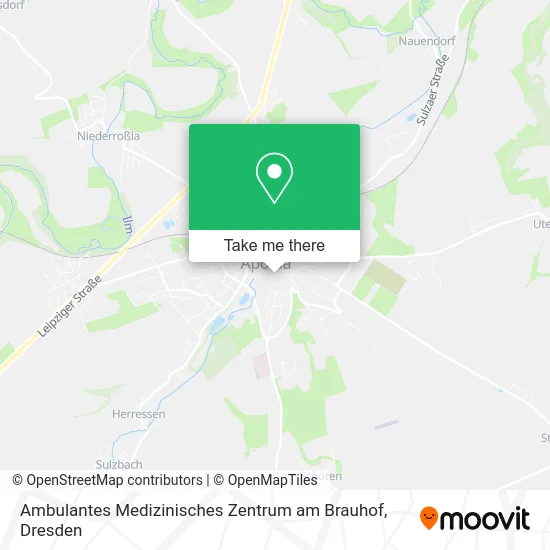 Карта Ambulantes Medizinisches Zentrum am Brauhof