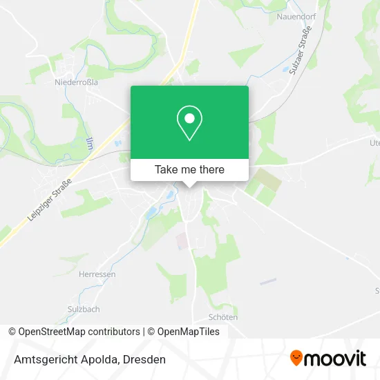 Карта Amtsgericht Apolda